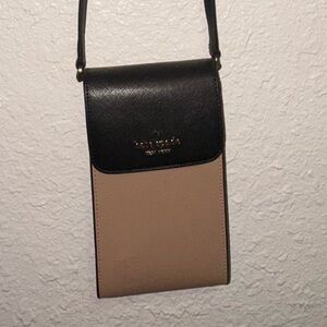 Kate Spade Black and Tan Mini Bag